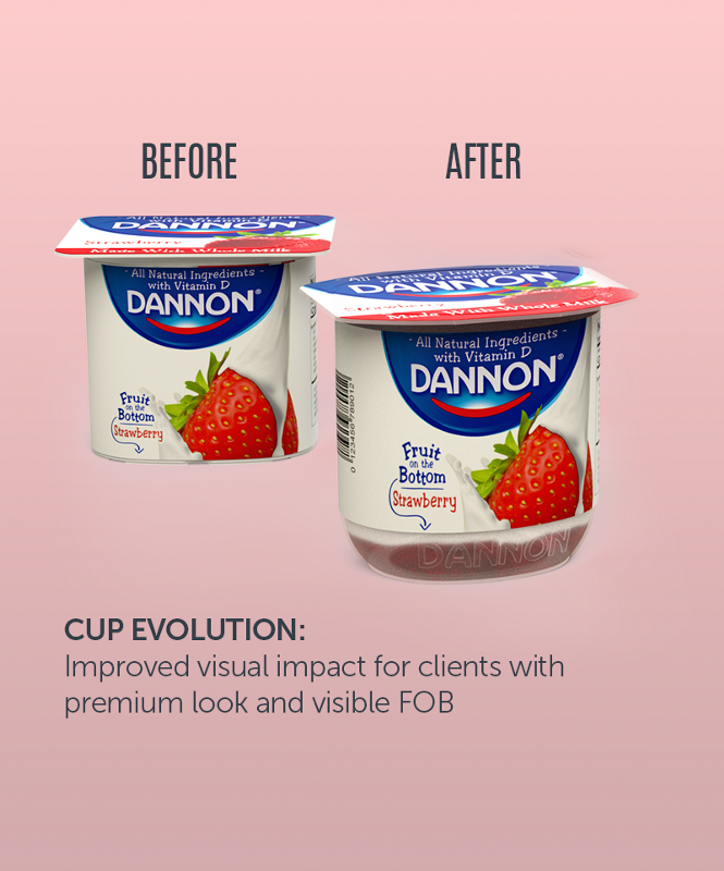 Cup Evolution - Adding Fruit on the Bottom