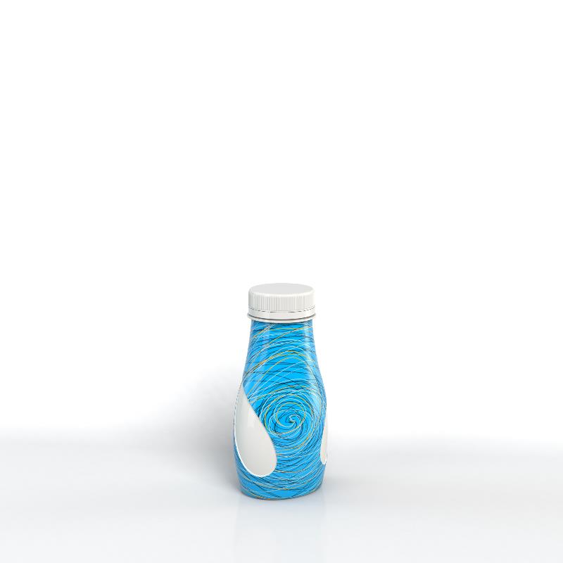 Sleeved PET Bottle with Screw Cap