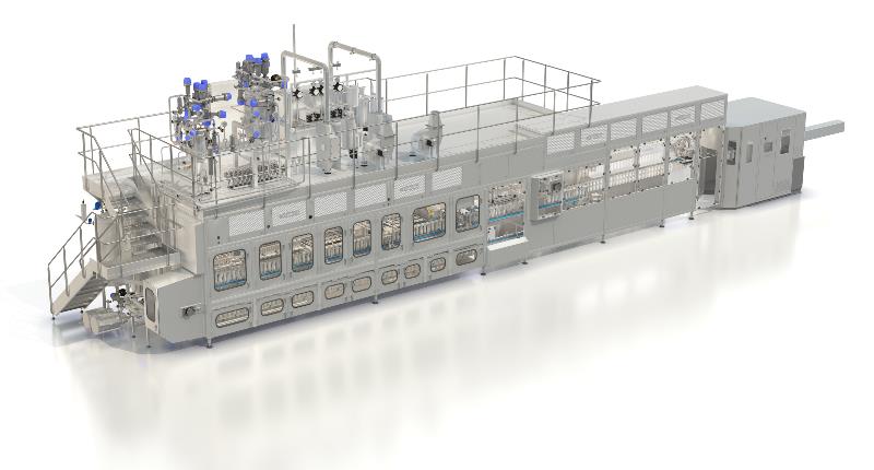 Combi PET Bottle Blower and Filler